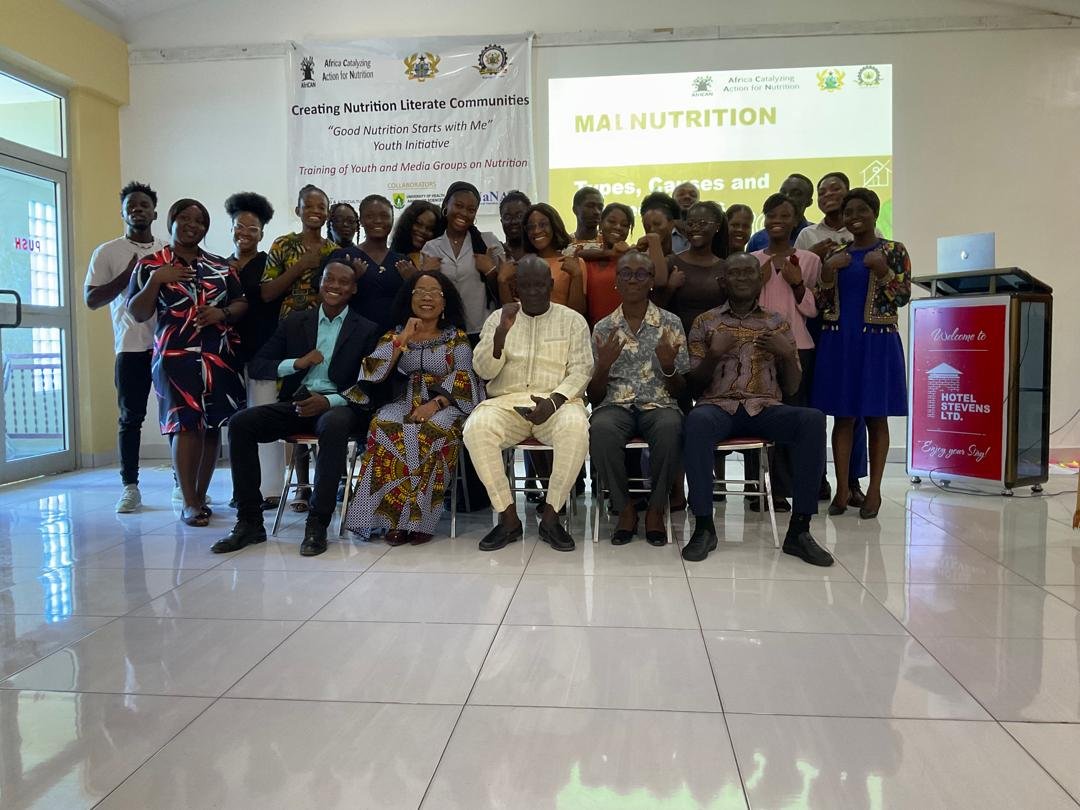 Journalists receive nutrition training led by Africa Nutrition Initiative