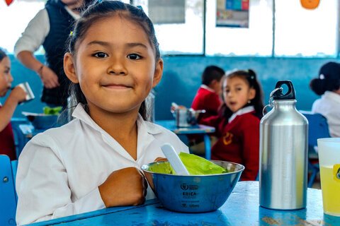 WFP improves nutrition in rural Ecuador through school meals