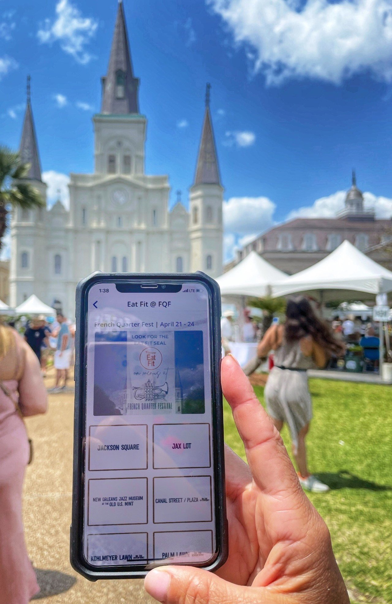 FULEED Wellness + Nutrition | Eat Fit at French Quarter Fest