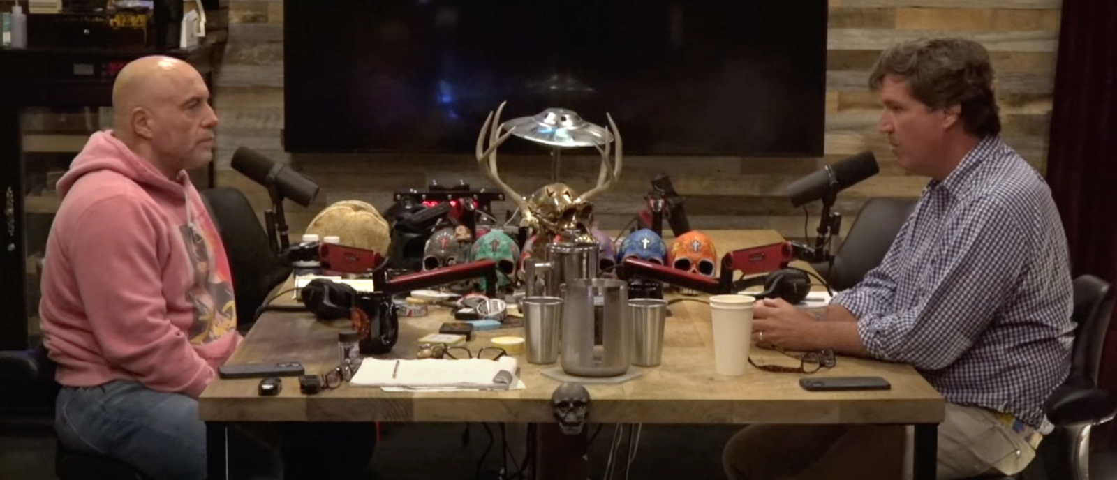 ‘I can’t deal with lies’: Tucker talks spiritual beings, cults and politics with Joe Rogan