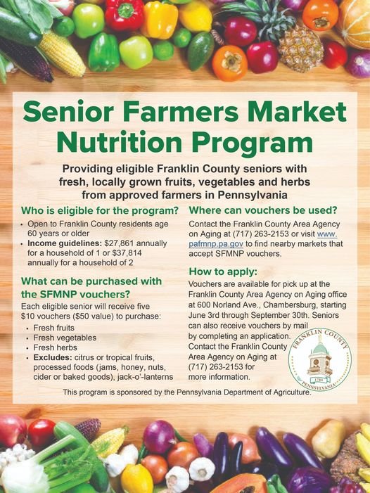 Senior Farmers Market Nutrition Program to start offering vouchers June 3, 2024