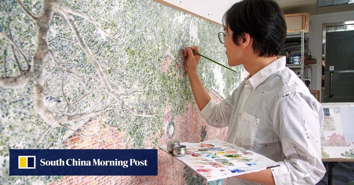 How painting can be as calming as meditation – Hong Kong artists present show on repetitive therapy