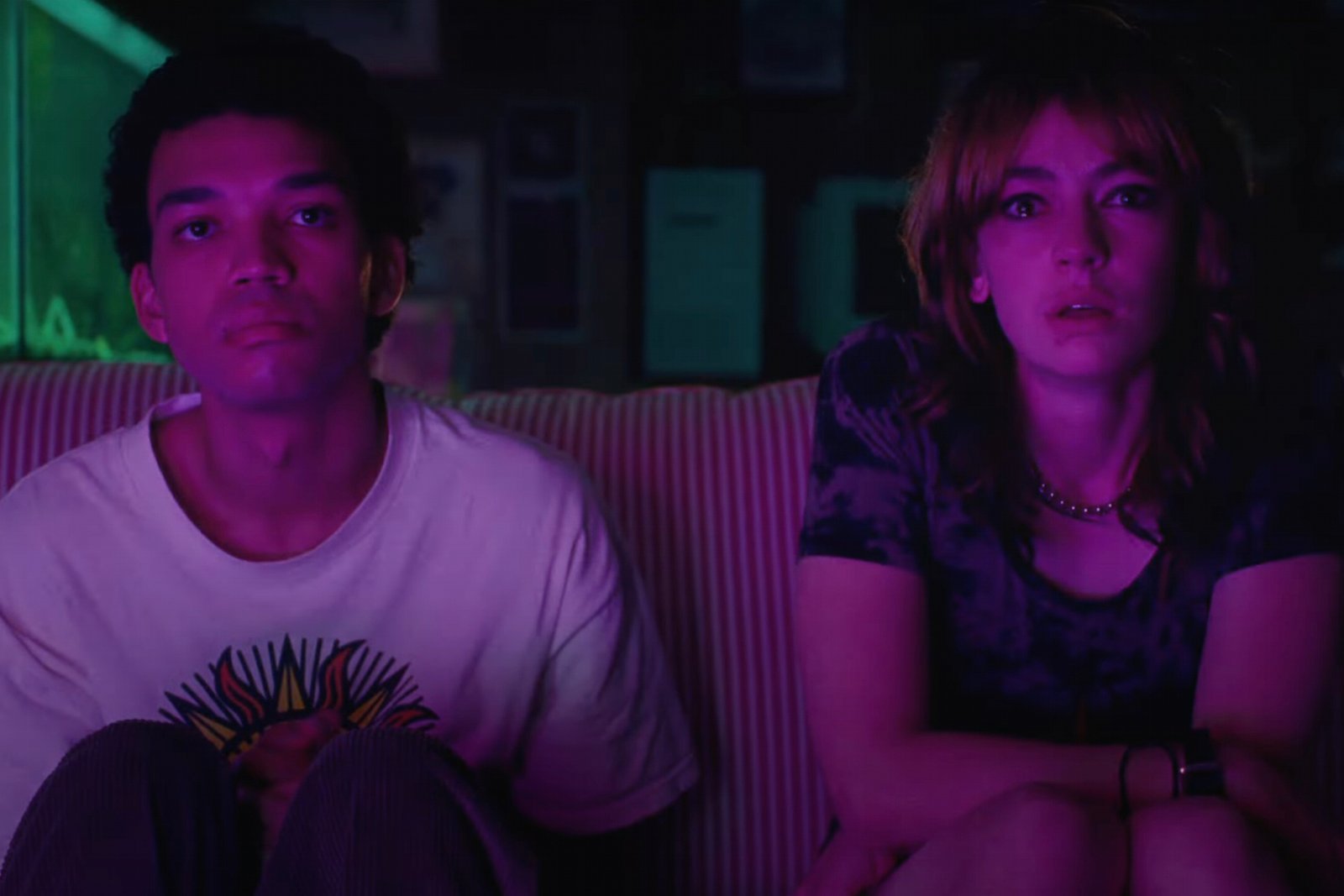 I saw The Glow on TV as a meditation on becoming something that bothers you.