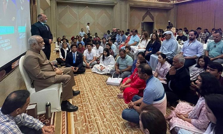 Spiritual leader honoured by UAE dignitaries during enlightening visit to Dubai