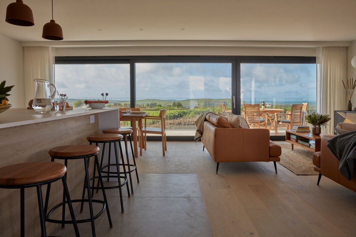 Polzeath luxury home includes on-site Pilates studio