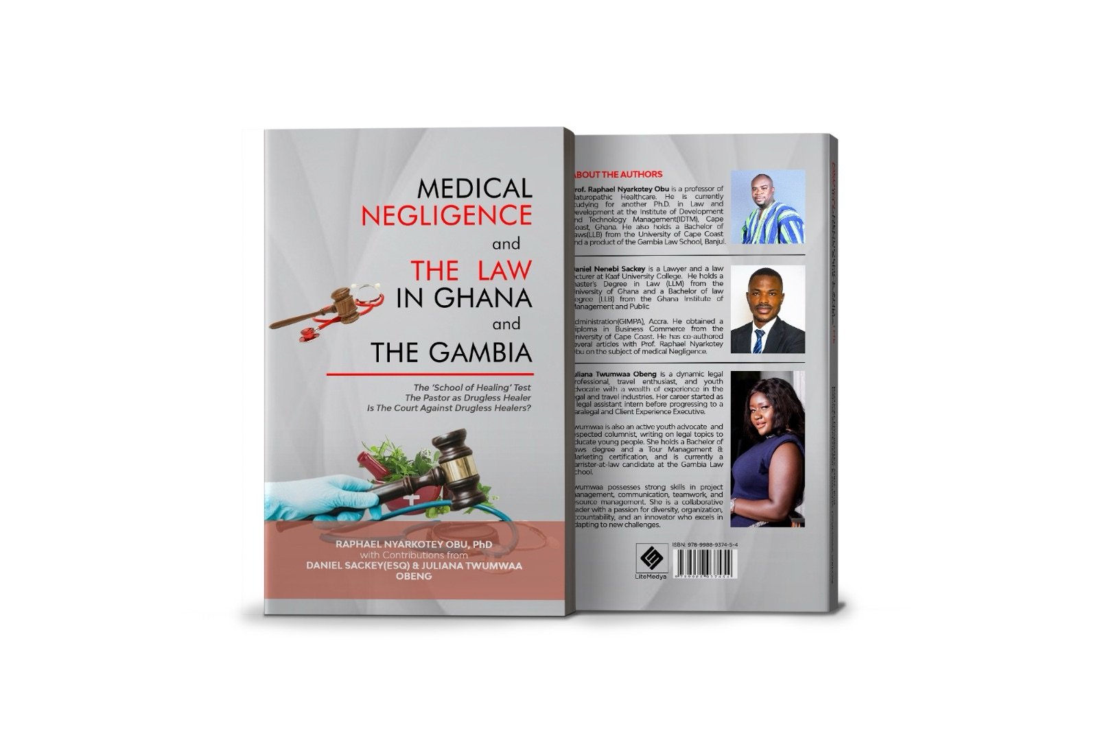 A pioneer legal scholar of naturopathic medical law in Africa. –