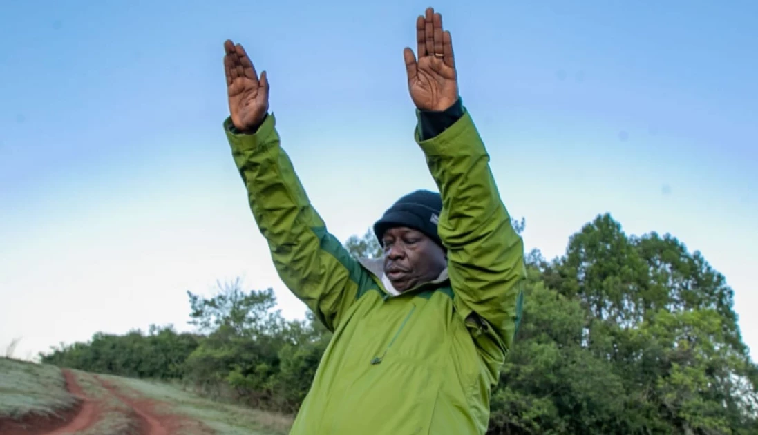 “I was fasting and meditating in the forests of Mount Kenya,” Gachagua explains of his seven-day hiatus.