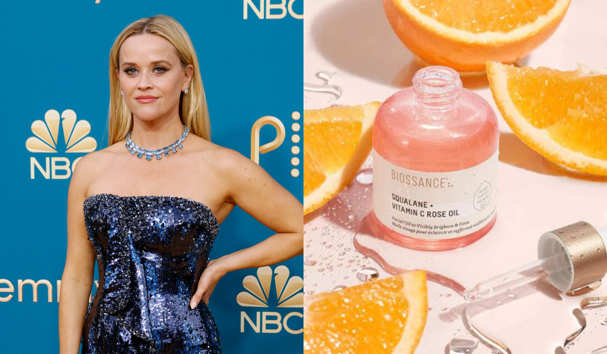 Reese Witherspoon, 48, uses this glowing vitamin C oil, and it’s almost 50% off.