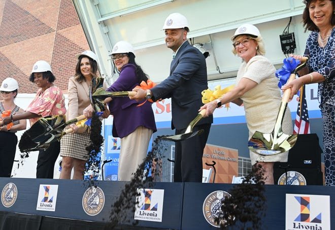 Livonia officials hold groundbreaking ceremony for new senior wellness center