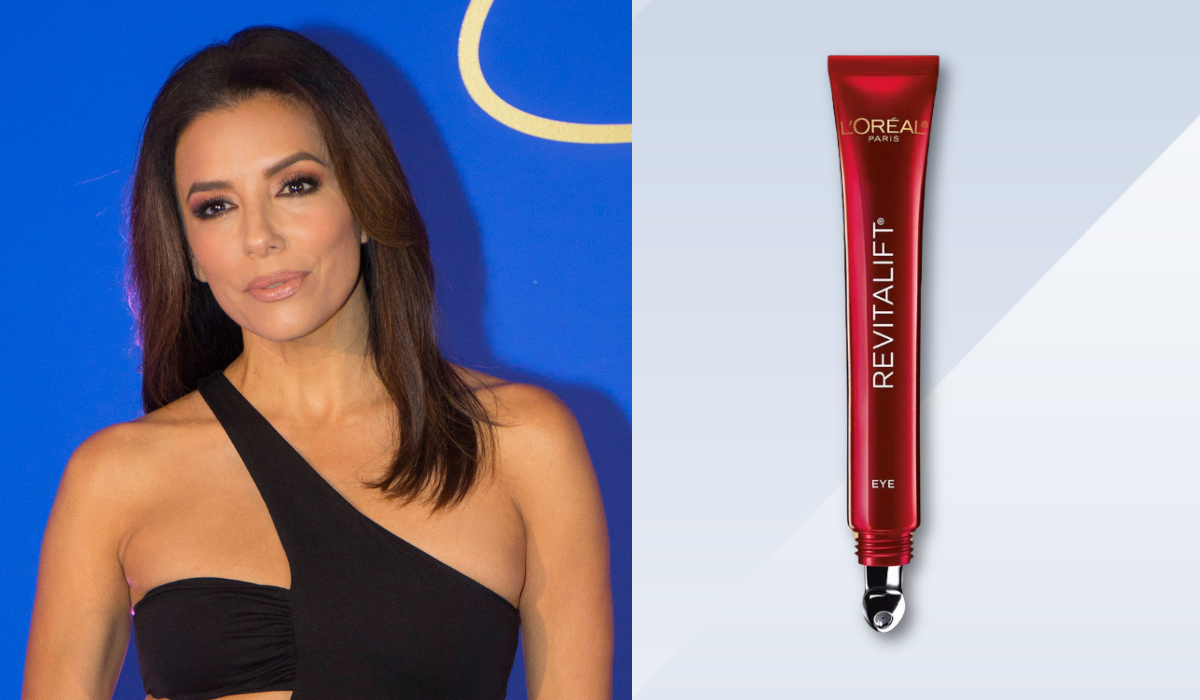 Eva Longoria, 49, is a fan of L’Oreal’s anti-aging eye cream, which is nearly 40% off.