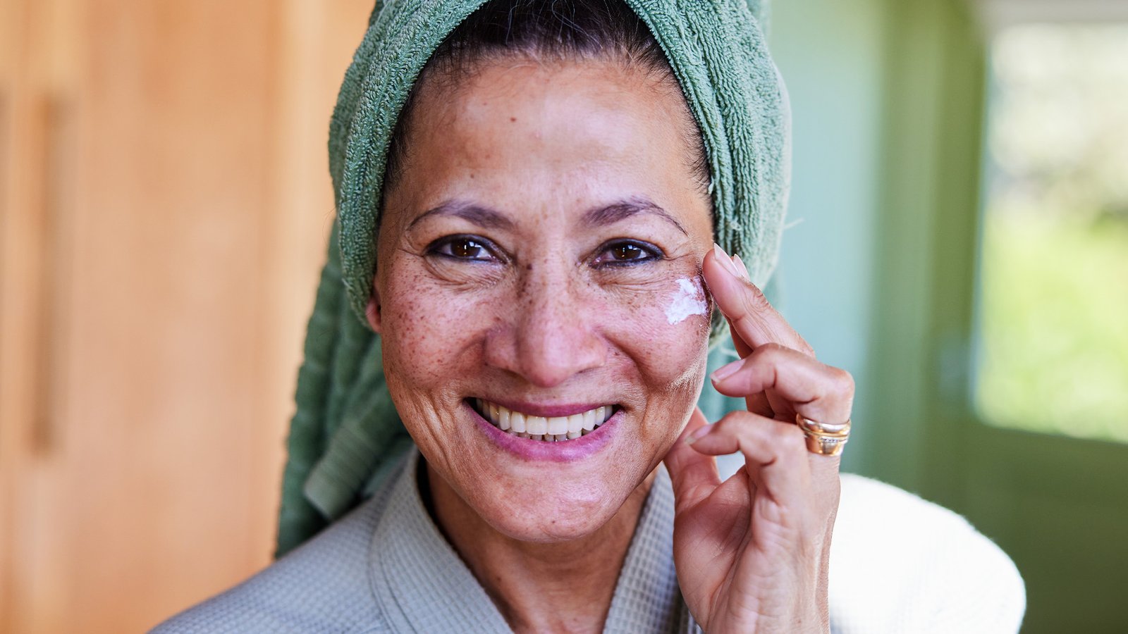 My 79-year-old grandmother had almost no wrinkles when she died.